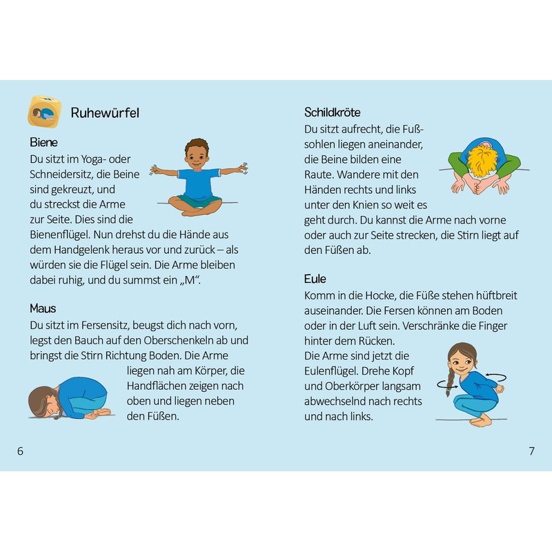 Oetinger, FamilyFlow Kids Yoga Cube Relaxation, Exercise and Fun for