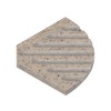 Transolid SOAPDISH03-A0 Decor 5-1/2-Inch Corner Soap Dish, Desert Earth