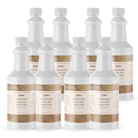 Phosphoric Acid 30% - 2 Gallons - Powerful Cleaner for Equipment Maintenance, Rust Treatment