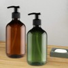 Kitchnexus 4 x 500 ml Soap / Lotion Dispensers Empty