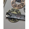 4 PIRATES GOLD METAL POKER CHIPS NEW SILVER GOLD COPPER
