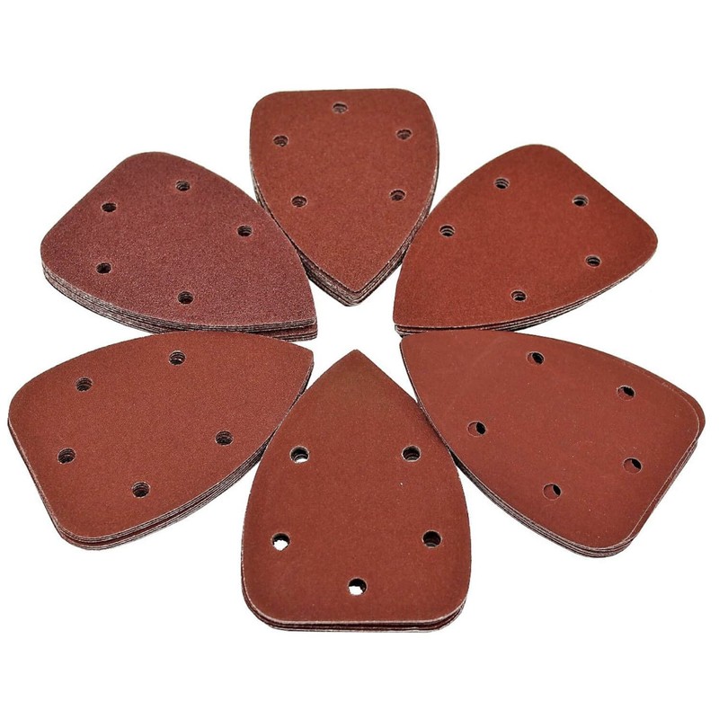 120 Sheets/Sandpaper / 92 x 140 mm/Delta - Multi -