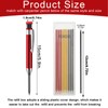 Amabro Mechanical Carpenter's Pencils with Integrated Sharpener, Solid Woodworking Pencils