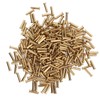 500Pcs Hollow Rivet Brass Decorative Through Hole Excellent Corrosion Resistance