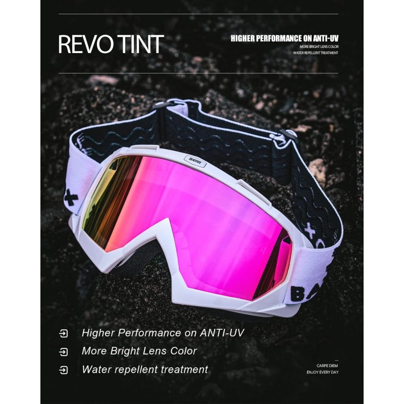 Batfox Dirt Bike ATV Goggles Motorcycle Gear Riding Motocross Dirtbike