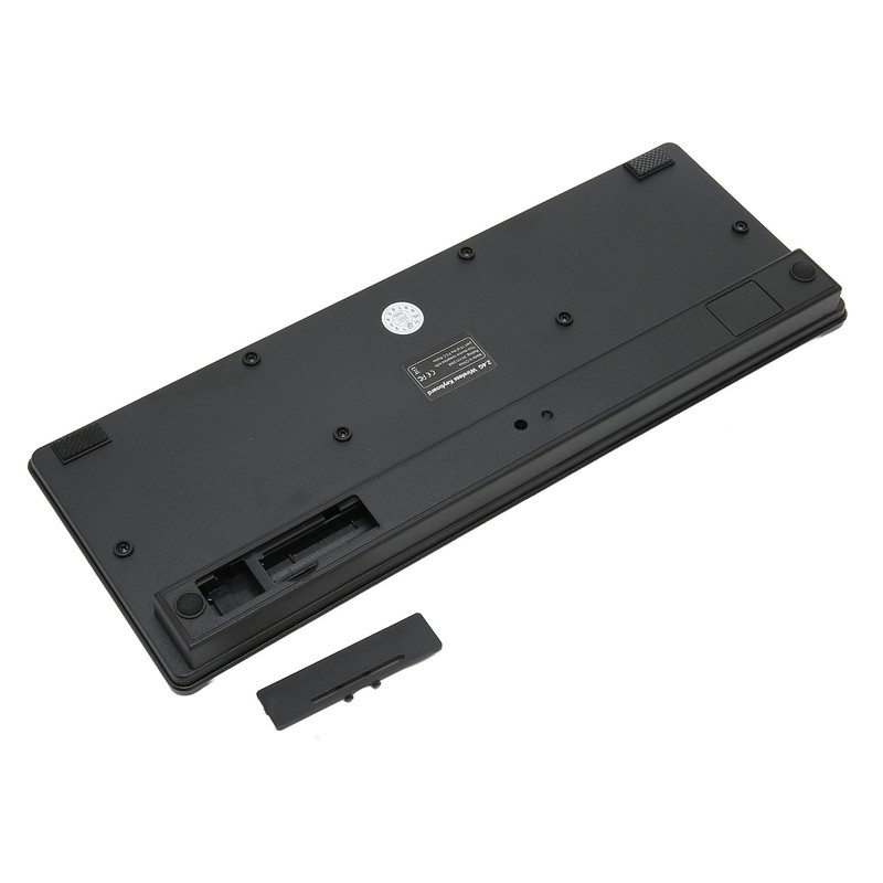 2.4G Wireless Keyboard Mouse Combo Ergonomic 64 Key Keyboard 3