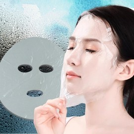 Face Vinyl Pack Face Face Vinyl Mask Pack Moisturizing Pack / 얼굴비닐팩 얼굴비닐 마스크팩 보습팩 100매