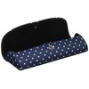 Dot 2157-01 Fashionable Compact Glasses Case Semi Hard Magnetic Blue