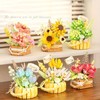 MMSZHL Bloques de Construcción de Ramo de Flores, 524 Pcs