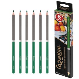 Creative Mark Cezanne Premium Colored Pencils Forest Green 6 Pack - Highly-Pigmented Drawing Pencils - Coloring Pencils for Drawing, Blending, Coloring, and More