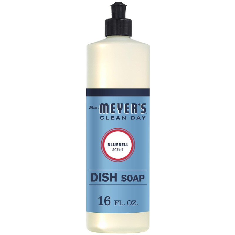 Mrs. Meyer's Clean Day Dishwashing Liquid Dish Soap, Cruelty Free