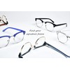 VISOONE Lightweight Blue Light Blocking Glasses Square with Anti Computer
