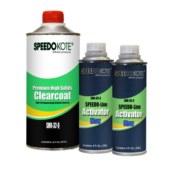 Speedokote Premium High Solids Clear Coat, 48 ounces when mixed
