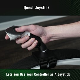 DeadEyeVR Advanced Flight Sticks - Magnetic HOTAS Joystick Adapters for The Oculus Rift S/Quest (2)