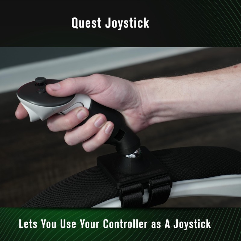 DeadEyeVR Advanced Flight Sticks - Magnetic HOTAS Joystick Adapters for