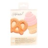 Sugarbelle Kit 2pz Cortadores Para Galletas Pretzel Y Helado Sugarbelle