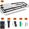 YunNasi Kitchen Wall Shelf No Drilling 1 Tier Shower Shelf