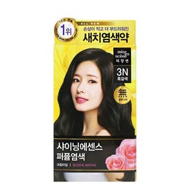 Mise-en-scène All New Shining Essence Hair Dye 3N Dark Brown Ryeo Uachae Stylish Gray Hair Hair Dye 4N Dark Brown / 미쟝센 올뉴 샤이닝 에센스 염색약 3N 흑갈색 려 우아채 멋내기 새치염색약 4N 짙은갈색
