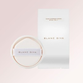 Fresh Face Cushion Blandiva Gleam Coverage Cushion Pact Refill - No. 23 Natural Beige / 쌩얼쿠션 블랑디바 글림 커버리지 쿠션 팩트 리필 - 23호 내추럴 베이지