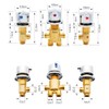 AFUDER Bath Mixer Shower Taps Bathroom Faucet Cold Hot Water