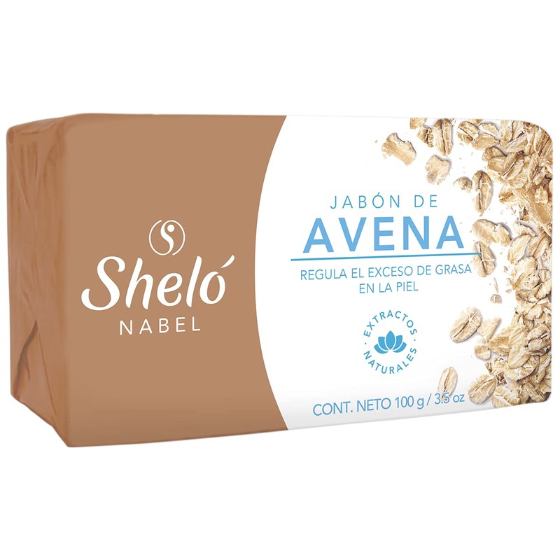 Paquete Con 3 Piezas De Jabón De Avena De 100gr