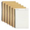 TAOBWN 6 Pack A5 Lined Notebook 120 Pages/60 Sheets Wirebound