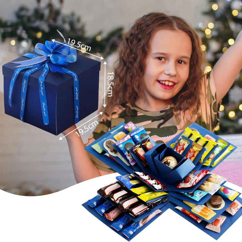 Surprise Box 5-Layer: Creative Explosion Box Birthday Surprise Box Gift