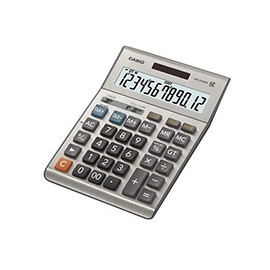 Casio DM-1200BM – Calculadora de escritorio para negocios con teclas de costo/venta/margen e impuestos | Pantalla extra grande de 12 dígitos, soporte 