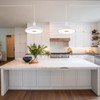 HOREVO Upgrade Plug in Pendant Light with Bluetooth Speaker &