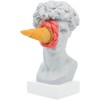 JTZXJJX 6.3 Inch Ice Cream David Head Resin Sculpture Statue