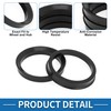 A ABSOPRO Wheel Hub Centric Ring Durable OD 64.1mm to