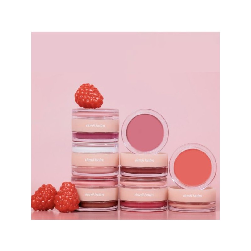 ETUDE Best Duo Danji Balm 3.0g*2colors, Color:04 Raspberry Sand +