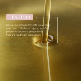 Aceite Fortalecimiento Capilar, Prensado en Frío, 100% Puro y Orgánico Certificado, Sin Hexanos, Sin Parabenos, Fortalece y Nutre Cabello, Cejas y Pestañas, Reduce Frizz | 30 Días de Garantía | Marea Skin | Club Marea (12.17 oz | 360 ml)