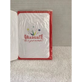 Viola NEW VOiLa Graduation Card -  WOW You Did It! - Envelope Included! Sealed