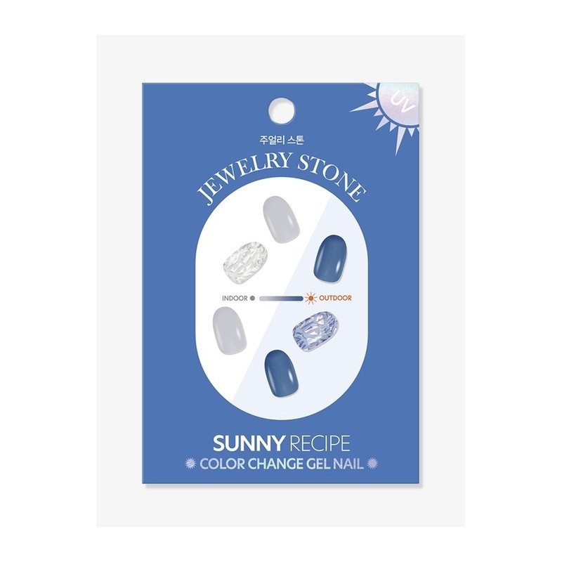 Sunny Recipe Color Change Gel Nail [Jewelry Stone] / 서니레시피