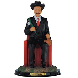 ICE ARMOR 10.5" H Saint Simon Statue Religious Figurine