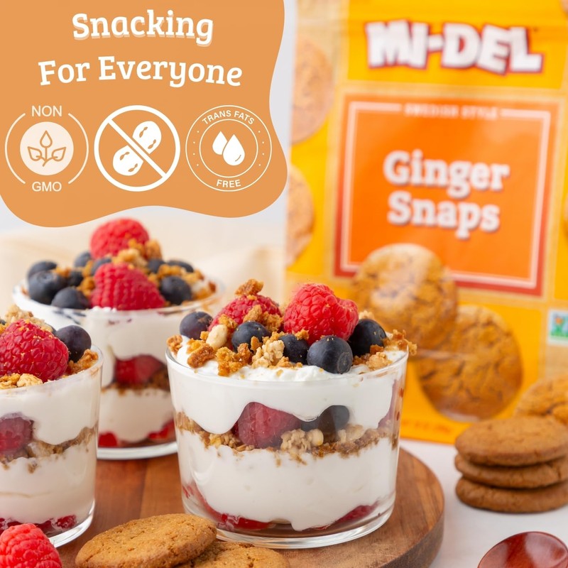 Mi-Del Ginger Snaps 10 oz