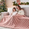 NEWCOSPLAY Super Soft Throw Blanket Pink Premium Silky Flannel Fleece