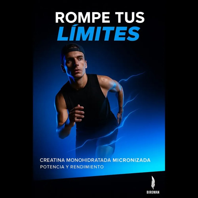 Creatina Monohidratada Birdman En Lata De 700 Gr