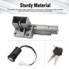 JUUDDENPARTS Motorcycle Key Ignition Starter Switch Set, Robust Key Ignition