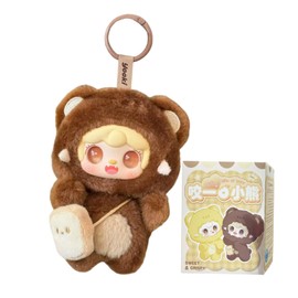 Lilbitty Yooki Mystery Box Plush Figures Blind Box with Face Surprise Toy Collectible Figures Gift Idea for Children 1 Piece