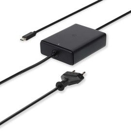 Notebook adapter - GaN - 45 W - 5/9 / 12/15 / 20 V DC - 2.25/2.33/2.92/3.0 A - used for: notebook/smartphone/tablet - Euro/Type-C (CEE 7/16)