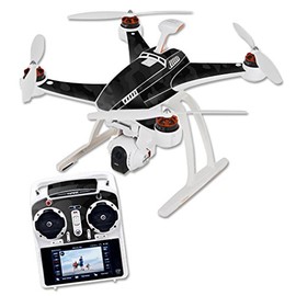 MightySkins Skin Compatible with Blade Chroma Quadcopter Drone wrap Cover Sticker Skins Black Camo