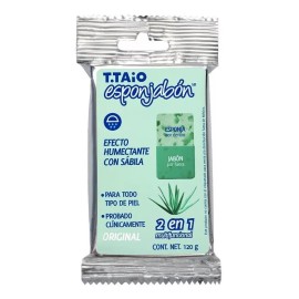 T.Taio Esponjabon Savila 120gr Pack Con 5 Piezas