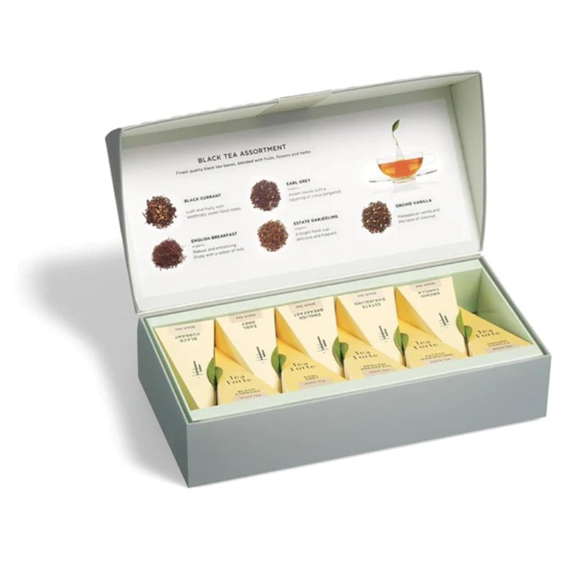 Tea Forte Assorted Black Tea Petite Presentation Box Tea Gift
