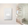 Legrand adorne 20A 4-Way Paddle Switch in Gloss White Finish