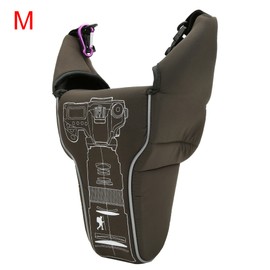 Outdoor Nylon Waterproof Anticollision Bag for SLR Telephoto Lens Mirrorless Cameraarmy green M