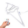 LED Neon Light Ice Cream Waterproof Battery USB Powered Hangable