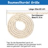 FOSER Cotton Rope, Macrame Yarn, Cotton Cord for DIY Crafts,