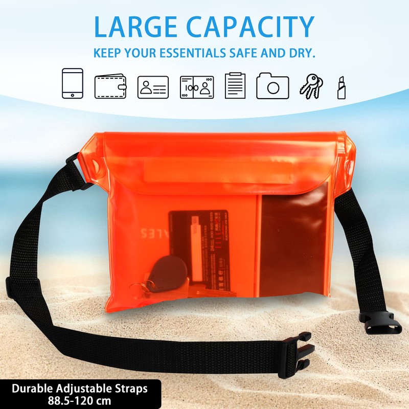 ipow Waterproof Bag Small Dry Bag Bum Bag Underwater Bag